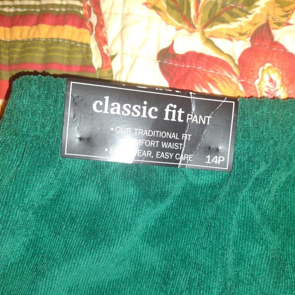Alfred Dunner Women's Corduroy Pants - Picture 4 of 5